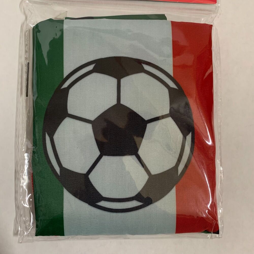 World Cup Qatar 2022 Soccer Mexico Sling Bag 17"x 13.5" Brand New - Picture 3 of 9